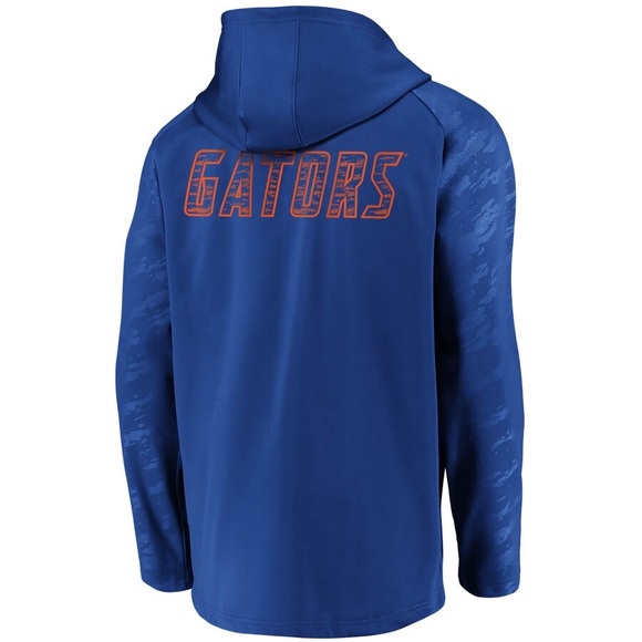 Florida Gators Fanatics Branded Defender Raglan Full-Zip Hoodie - Size Large - Picture 4 of 6
